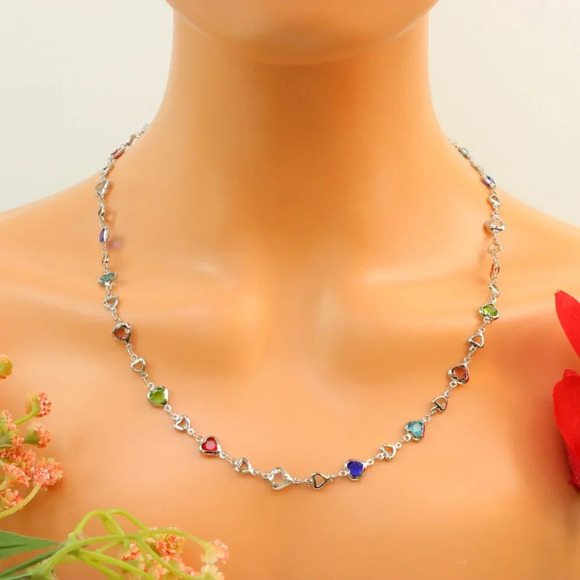 "New Beautiful Design Necklace Chain for Women/Girls, Gift, N587 - Picture 7 of 10